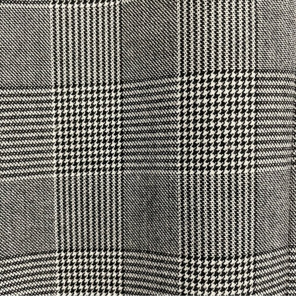 INC International Concepts Size XL Black/White Glen Plaid Blazer Double Breasted - Picture 5 of 7